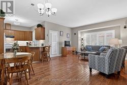 Seemless flow b/w kitchen, dining & living room - 