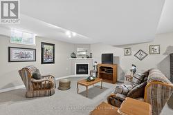 Cozy basement family room - 