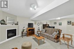 Corner gas fireplace - 