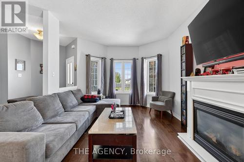 21 Silver Trail, Barrie, ON - Indoor Photo Showing Living Room With Fireplace