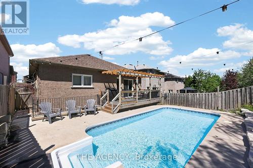 21 Silver Trail, Barrie, ON - Outdoor With In Ground Pool With Deck Patio Veranda