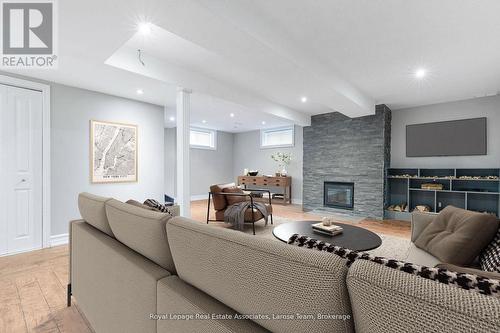 2176 Florian Road, Mississauga, ON - Indoor With Fireplace