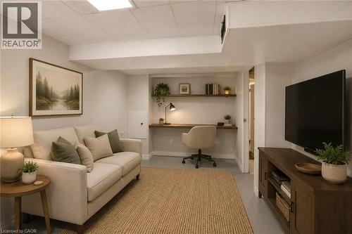 Virtually Staged Photo - 43 Cameron Avenue N, Hamilton, ON - Indoor Photo Showing Other Room