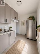 Virtually staged kitchen - 