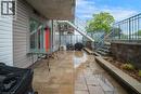 Spacious outdoor patio featuring paver stone flooring - 2635 William Jackson Drive Unit# 705, Pickering, ON  - Outdoor With Deck Patio Veranda With Exterior 