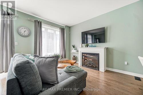 Main - 55 Singhampton Road, Vaughan, ON - Indoor Photo Showing Living Room With Fireplace