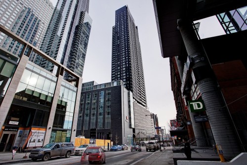 Exterior - 4402-1288 Av. Des Canadiens-De-Montréal, Montréal (Ville-Marie), QC - Outdoor With Facade