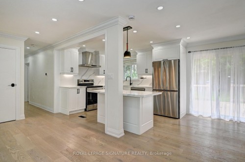 240 Stonybrook Drive, Kitchener, ON - Indoor Photo Showing Kitchen With Upgraded Kitchen