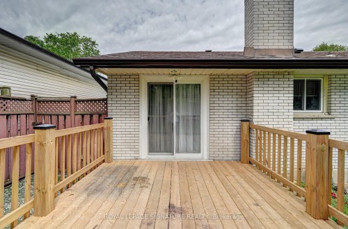 240 Stonybrook Drive, Kitchener, ON - Outdoor With Deck Patio Veranda With Exterior