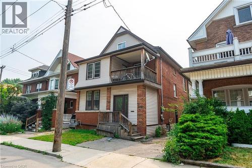 89 Carrick Avenue Unit# 3, Hamilton, ON - Outdoor With Deck Patio Veranda With Facade
