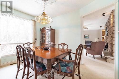 21 Pooles Road, Springwater, ON - Indoor Photo Showing Dining Room