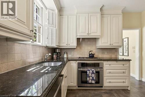 399 Hess Street S, Hamilton, ON - Indoor Photo Showing Kitchen With Double Sink
