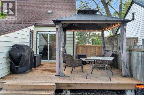 1260 Oak, Windsor, ON - Outdoor With Deck Patio Veranda With Exterior