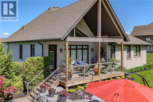 5 Moore Boulevard, Brantford, ON - Outdoor With Deck Patio Veranda