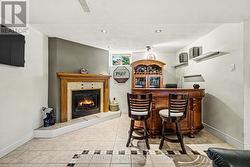 Cozy gas fireplace - 