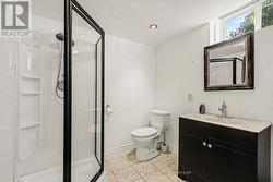 Updated full bathroom in basement - 