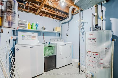 Laundry/Utility room in basement - 3301 Ross Avenue, Cornwall, ON - Indoor Photo Showing Laundry Room