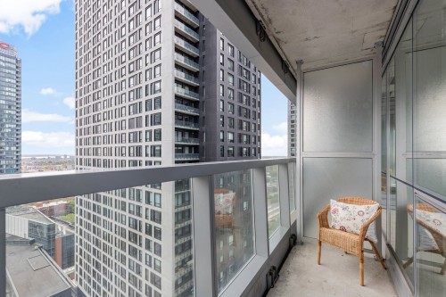 Balcony - 2303-1050 Rue Drummond, Montréal (Ville-Marie), QC - Outdoor With Exterior