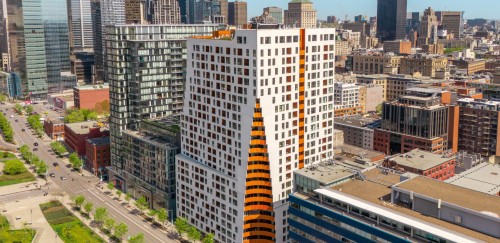 Aerial View - 2214-245 Boul. Robert-Bourassa, Montréal (Ville-Marie), QC - 