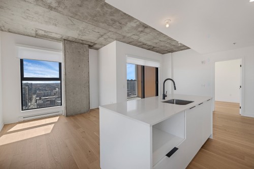 Kitchen - 2414-245 Boul. Robert-Bourassa, Montréal (Ville-Marie), QC - Indoor Photo Showing Kitchen With Upgraded Kitchen