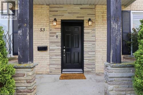 53 Eby Street S, Kitchener, ON - Outdoor With Exterior