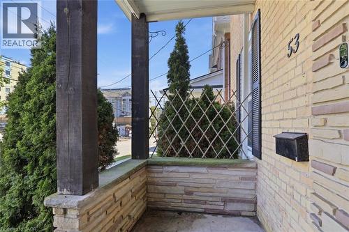 53 Eby Street S, Kitchener, ON - Outdoor With Exterior