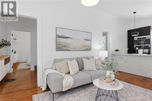 53 Eby Street S, Kitchener, ON - Indoor Photo Showing Living Room