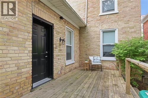 53 Eby Street S, Kitchener, ON - Outdoor With Deck Patio Veranda With Exterior
