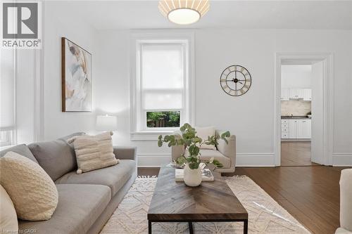 53 Eby Street S, Kitchener, ON - Indoor Photo Showing Living Room