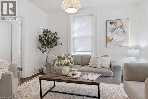 53 Eby Street S, Kitchener, ON - Indoor Photo Showing Living Room