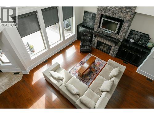 3192 Vineyard View Drive, West Kelowna, BC - Indoor Photo Showing Living Room With Fireplace