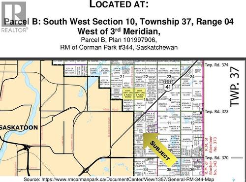 Jbw Land, Corman Park Rm No. 344, SK 