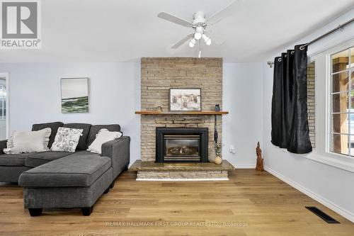 57 Freeman Drive, Port Hope, ON - Indoor Photo Showing Living Room With Fireplace
