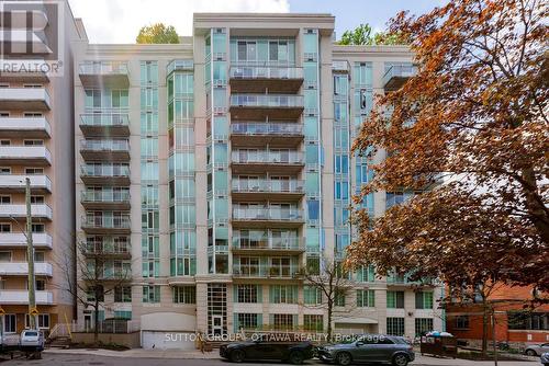 508 - 138 Somerset Street W, Ottawa, ON - Outdoor With Balcony With Facade