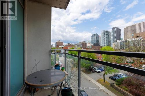 508 - 138 Somerset Street W, Ottawa, ON - Outdoor With Balcony
