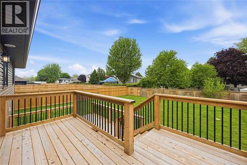519 Mint Julep Drive, St Clair, ON - Outdoor With Deck Patio Veranda