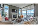 593 Harrogate Lane, Kelowna, BC  - Indoor Photo Showing Living Room With Fireplace 