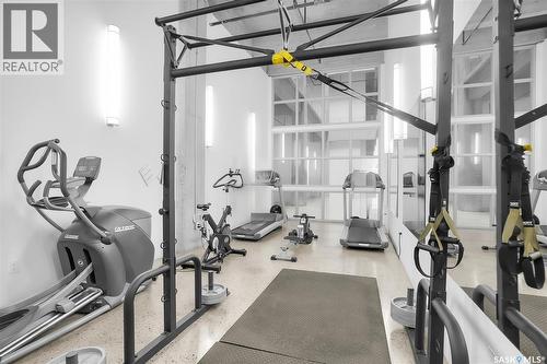206 120 23Rd Street E, Saskatoon, SK - Indoor Photo Showing Gym Room