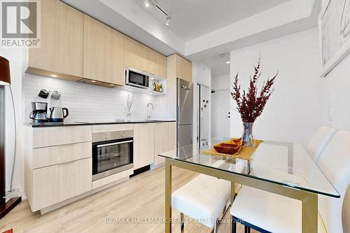 1805 - 20 Tubman Avenue, Toronto, ON - Indoor Photo Showing Kitchen With Upgraded Kitchen