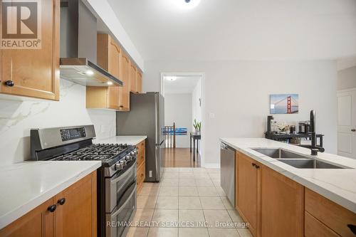 52 Atchison Drive, Caledon, ON - Indoor Photo Showing Kitchen With Double Sink