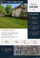 1861 St John STREET  Regina, SK S4P 1S1