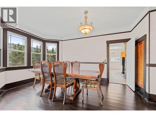 main floor - 3135 Edes Road, Salmon Arm, BC - Indoor Photo Showing Dining Room