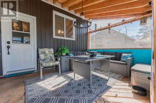 33 Dominion Avenue, Kapuskasing, ON - Outdoor With Deck Patio Veranda With Exterior