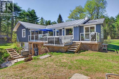 1345 South Wilberforce Road, Highlands East, ON - Outdoor With Deck Patio Veranda