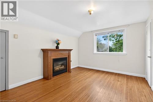 447 Melvin Avenue, Hamilton, ON - Indoor With Fireplace