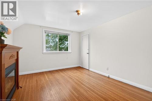 447 Melvin Avenue, Hamilton, ON - Indoor Photo Showing Other Room With Fireplace