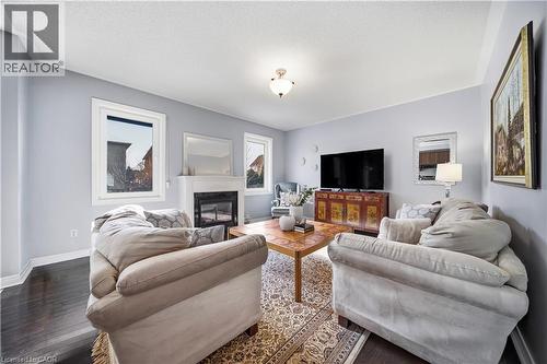 2070 Willhaven Trail, Oakville, ON - Indoor Photo Showing Living Room With Fireplace