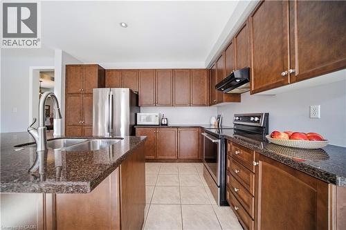 2070 Willhaven Trail, Oakville, ON - Indoor Photo Showing Kitchen With Stainless Steel Kitchen With Double Sink