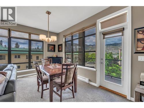 3589 Skaha Lake Road Unit# 406, Penticton, BC - Indoor Photo Showing Dining Room