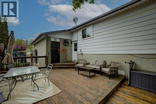 44 Madison Avenue, Orangeville, ON - Outdoor With Deck Patio Veranda With Exterior